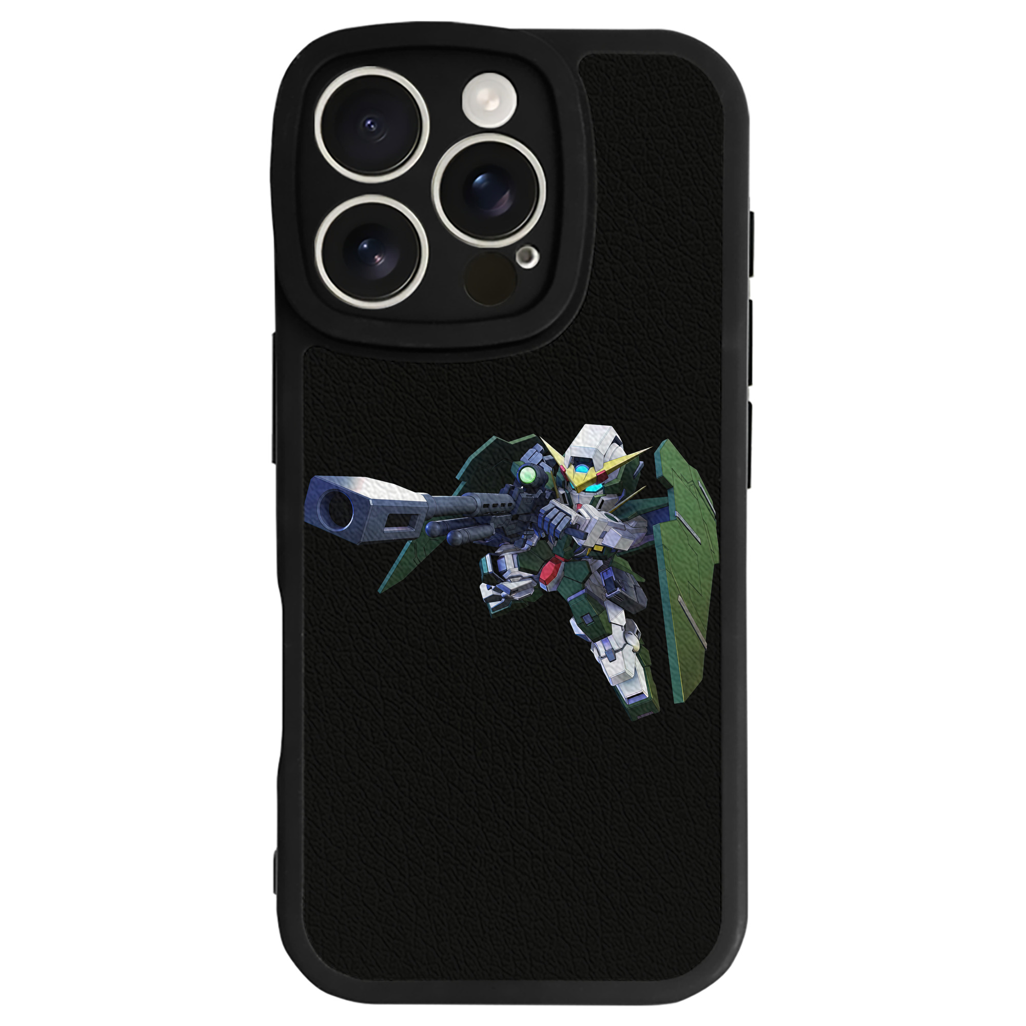 （画像用） 機動戦士ガンダム Mobile Suit Gundam 【iPhone 16シリーズ対応】シリコンスマホケース（レザー調） 材質：シリコン